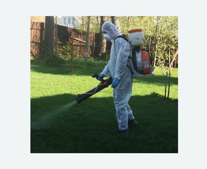 Обработка территории от клещей в Кодинске