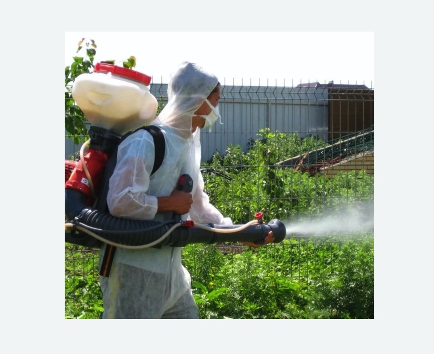 Акарицидная обработка территории в Кодинске